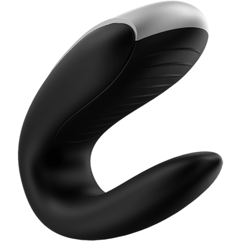 SATISFYER - VIBRATORE DOUBLE FUN PARTNER NERO – Telecomando – foto 5