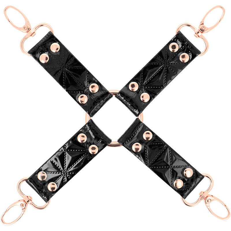 BEGME - BLACK EDITION HOG TIE IN PELLE VEGAN – Sistemare le manette