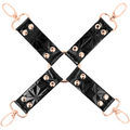 BEGME - BLACK EDITION HOG TIE IN PELLE VEGAN – Sistemare le manette