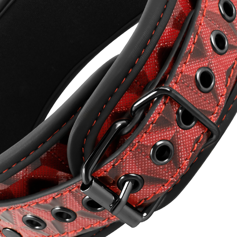 BEGME - COLLETTO RED EDITION CON MORSETTI PER CAPEZZOLI CON FODERA IN NEOPRENE – Collane – foto 4