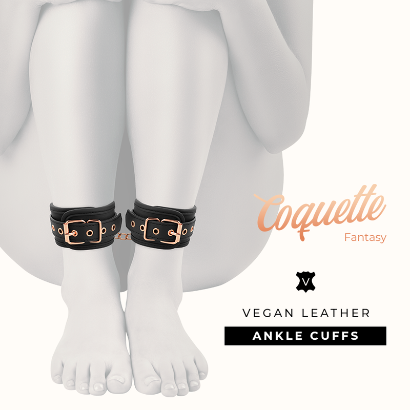 COQUETTE CHIC DESIRE - POLSINI ALLA CAVIGLIA FANTASIA CON FODERA IN NEOPRENE – Mogli – foto 2