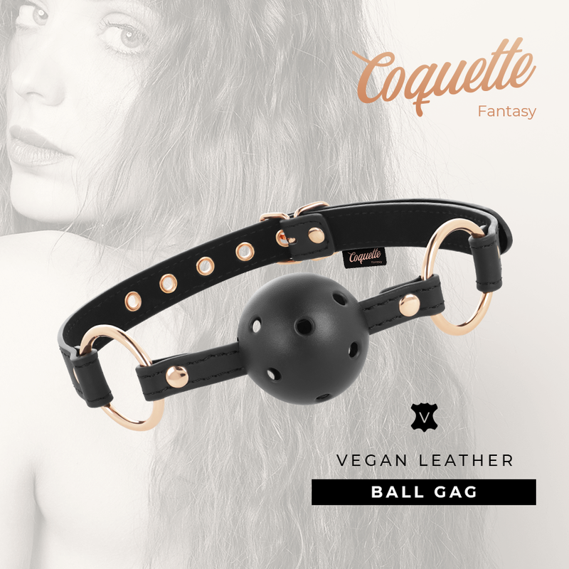 COQUETTE CHIC DESIRE - BALL GAG TRASPIRANTE FANTASIA – Mascelle – foto 2