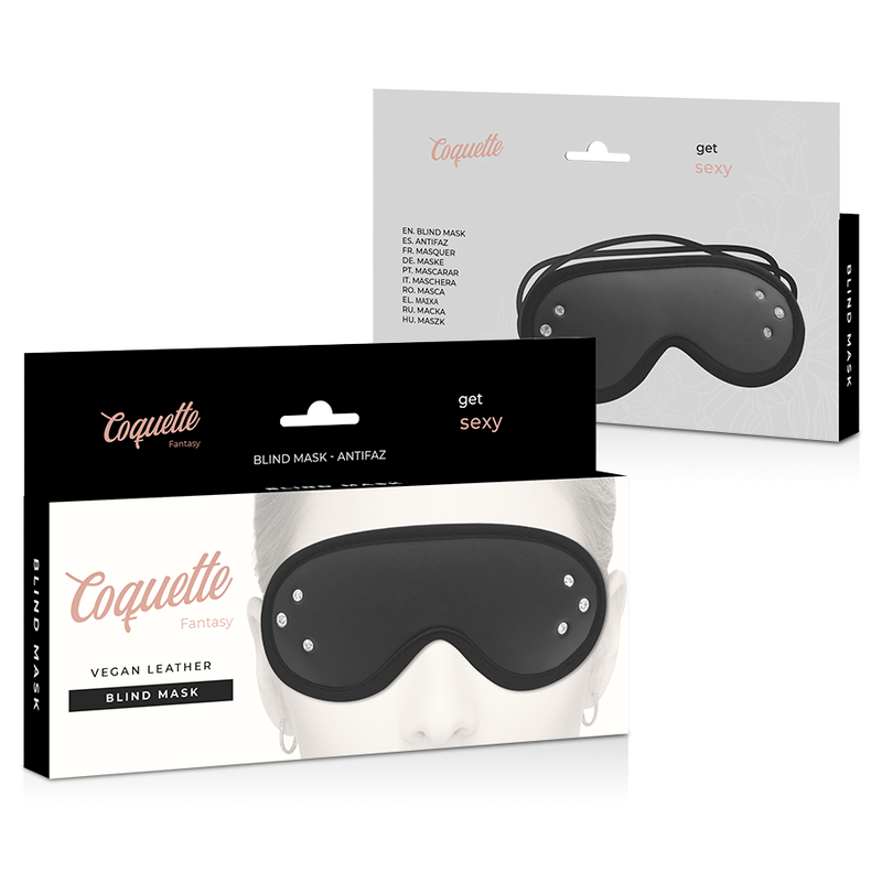 COQUETTE CHIC DESIRE - MASCHERA FANTASIA VEGANA IN PELLE CON FODERA IN NEOPRENE – Maschere intere – foto 6