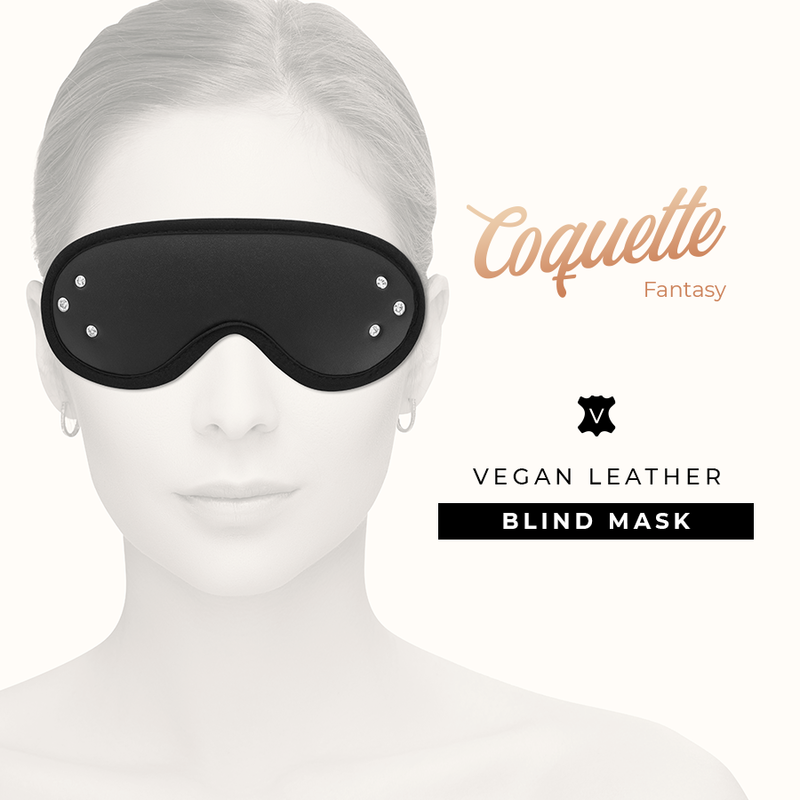 COQUETTE CHIC DESIRE - MASCHERA FANTASIA VEGANA IN PELLE CON FODERA IN NEOPRENE – Maschere intere – foto 2