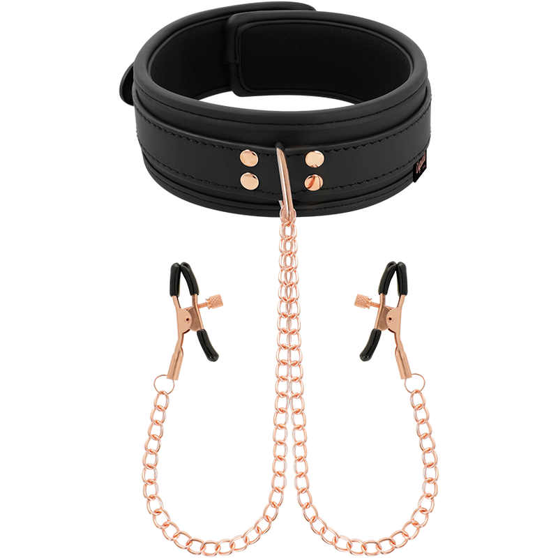 COQUETTE CHIC DESIRE - COLLANA CON PINZA PER CAPEZZOLI FANTASIA CON FODERA IN NEOPRENE – Collane – foto 4
