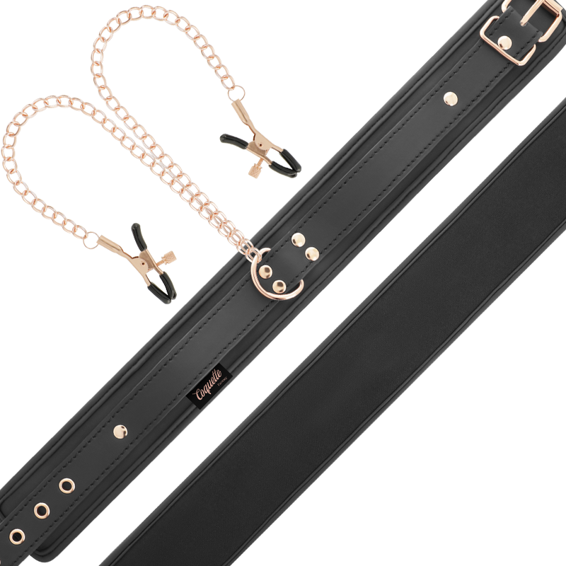 COQUETTE CHIC DESIRE - COLLANA CON PINZA PER CAPEZZOLI FANTASIA CON FODERA IN NEOPRENE – Collane – foto 8