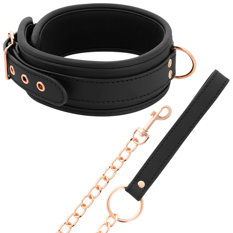 COQUETTE CHIC DESIRE - COLLANA IN PELLE FANTASIA VEGANA CON CINTURINO E FODERA IN NEOPRENE – Collane – foto 4