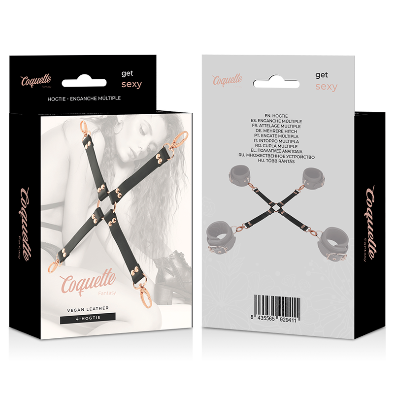 COQUETTE CHIC DESIRE - CRAVATTA FANTASIA IN PELLE VEGANA – Sistemare le manette – foto 6