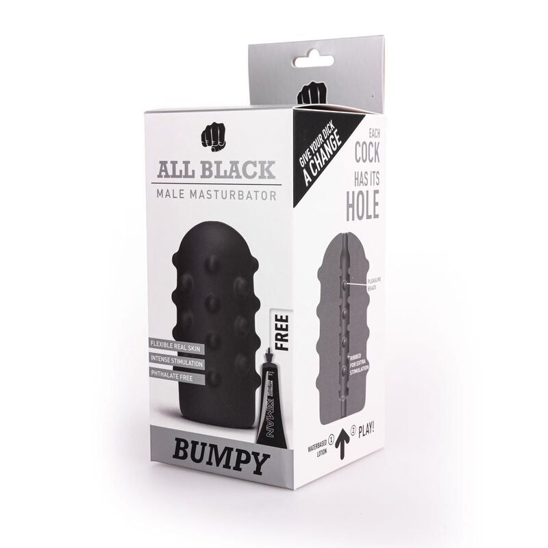 ALL BLACK - MASTURBATORE BUMPY – Vari masturbatori – foto 2