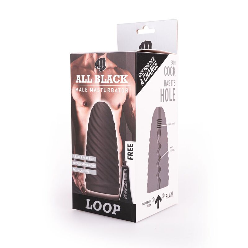 ALL BLACK - MODELLO MASTURBATORE LOOP 1 – Vari masturbatori – foto 4
