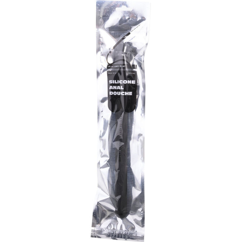 ALL BLACK - DOCCIA ANALE IN SILICONE 27 CM – Pulizia intima – foto 2