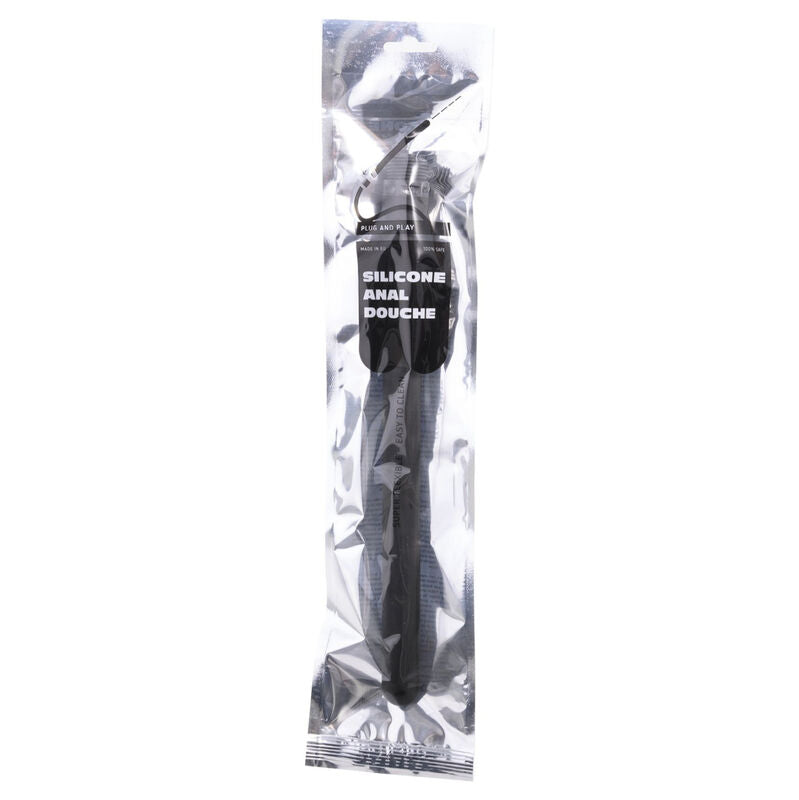 ALL BLACK - DOCCIA ANALE HINCHABLE IN SILICONE 27 CM – Pulizia intima – foto 2