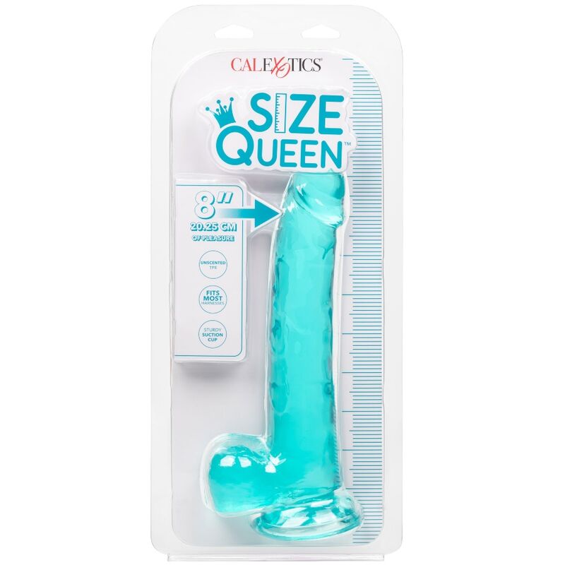 CALEXOTICS - DILDO REGINA TAGLIA BLU 20.3 CM – Falli senza vibrazioni – foto 7