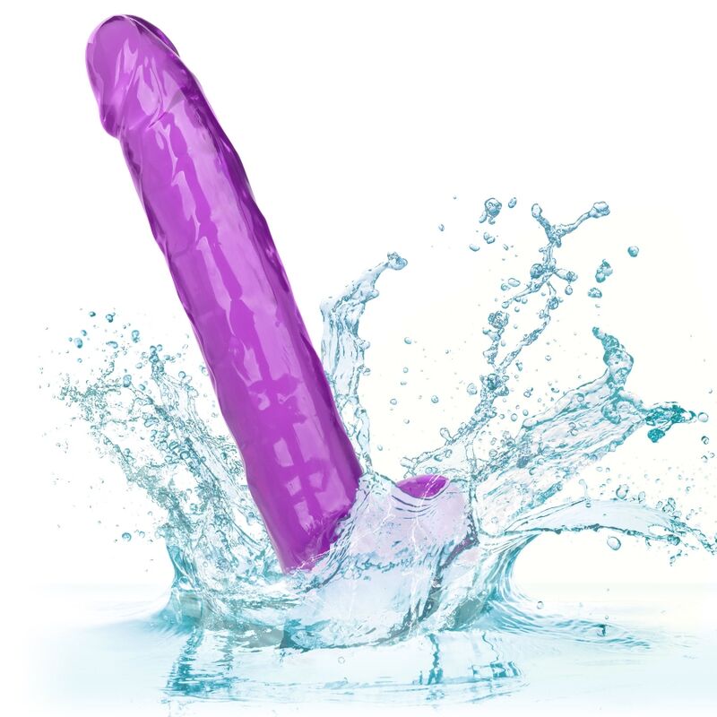 CALEXOTICS - DILDO REGINA TAGLIA VIOLA 25.5 CM – Falli senza vibrazioni – foto 5