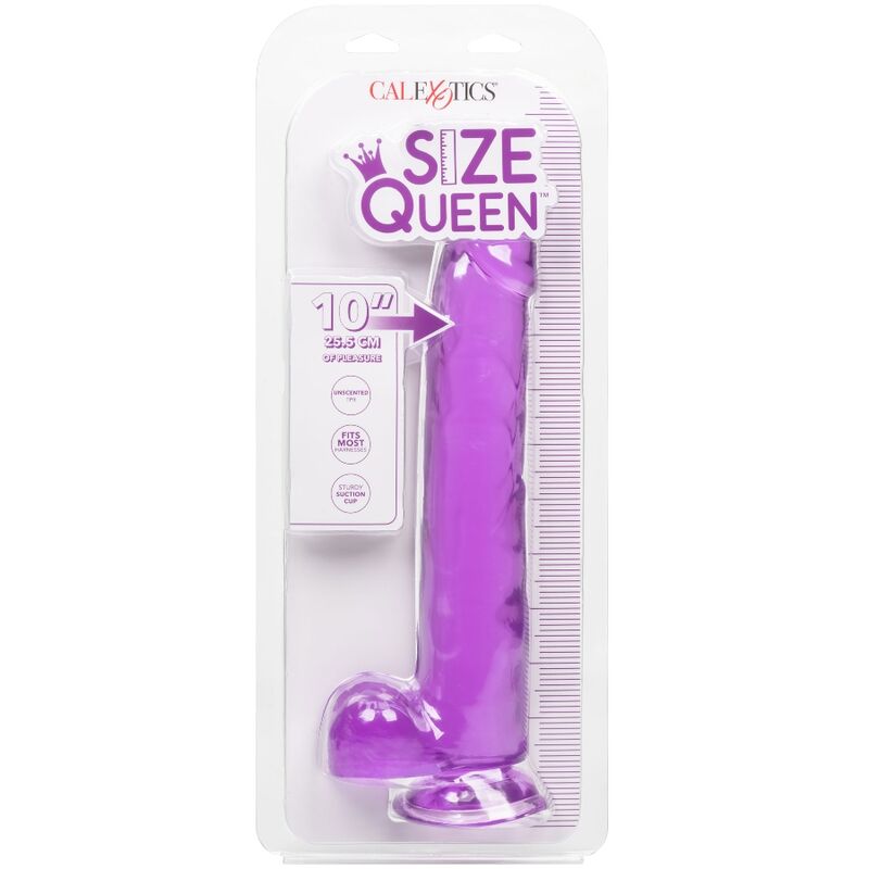 CALEXOTICS - DILDO REGINA TAGLIA VIOLA 25.5 CM – Falli senza vibrazioni – foto 7
