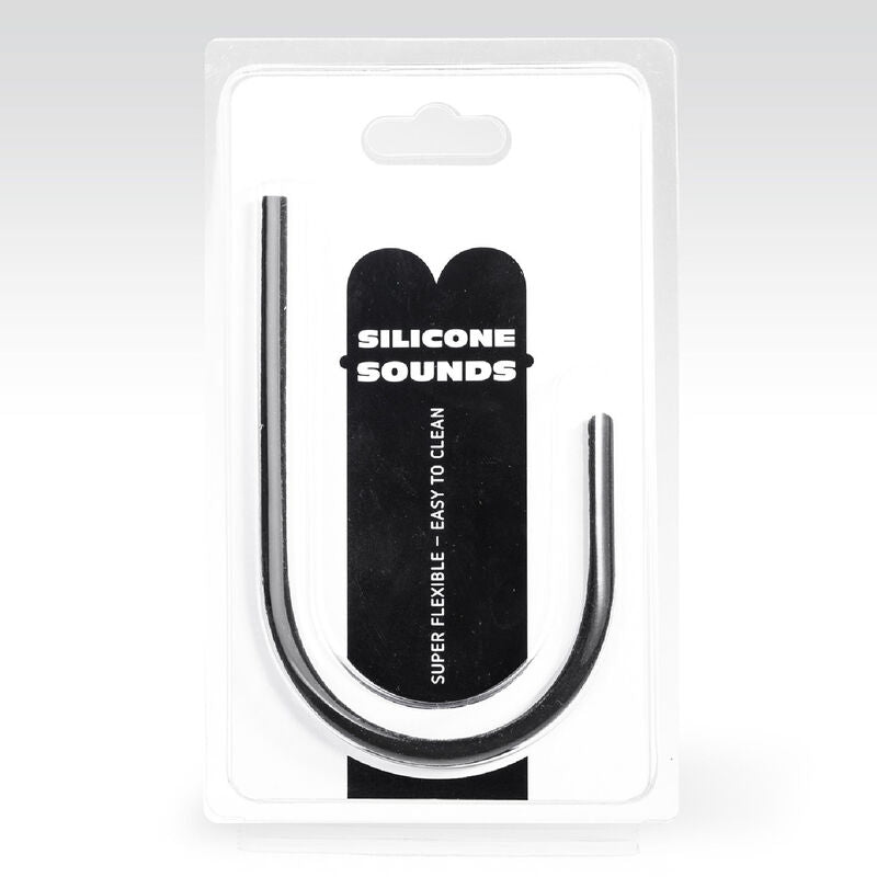 ALL BLACK - SONDA URETRALE IN SILICONE DA 8 MM – Dilatatori per il nuovo piacere BDSM – foto 2
