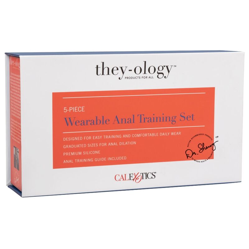 CALEXOTICS - SET PER ALLENAMENTO ANALE INDOSSABILE 5 PEZZI – Tappi anali – foto 8