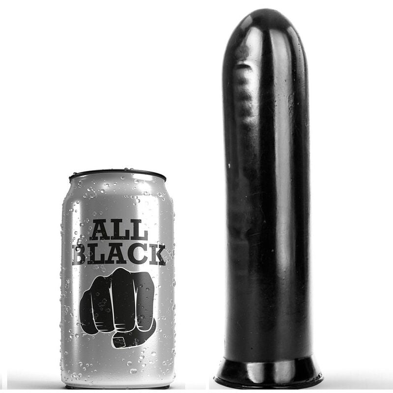 ALL BLACK - DILDO NERO 19 CM – Tappi anali