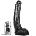 ALL BLACK - DONG 29 CM CURVADO – Peni realistici