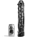 ALL BLACK - DILDO GIGANTE CON PUGNO MORBIDO 32 CM – Peni realistici