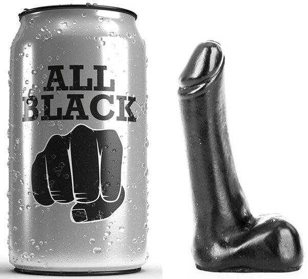 ALL BLACK - DILDO 9 CM – Peni realistici