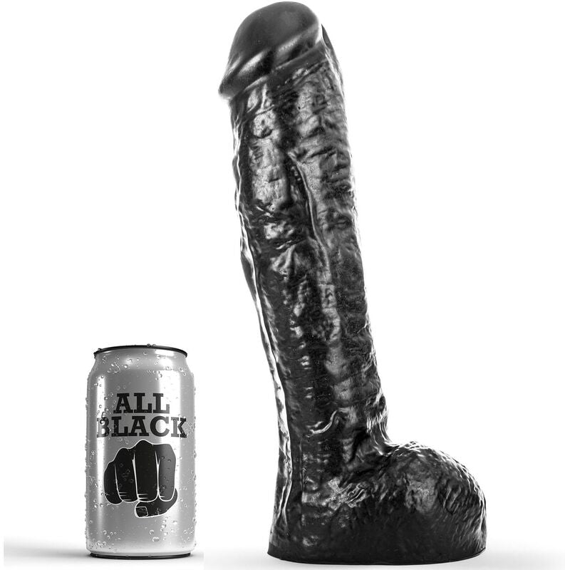 ALL BLACK - DONG 29 CM – Peni realistici