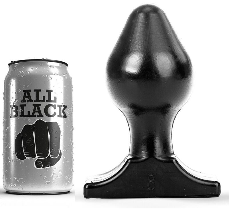 ALL BLACK - PLUG ANALE 16X8 CM – Tappi anali