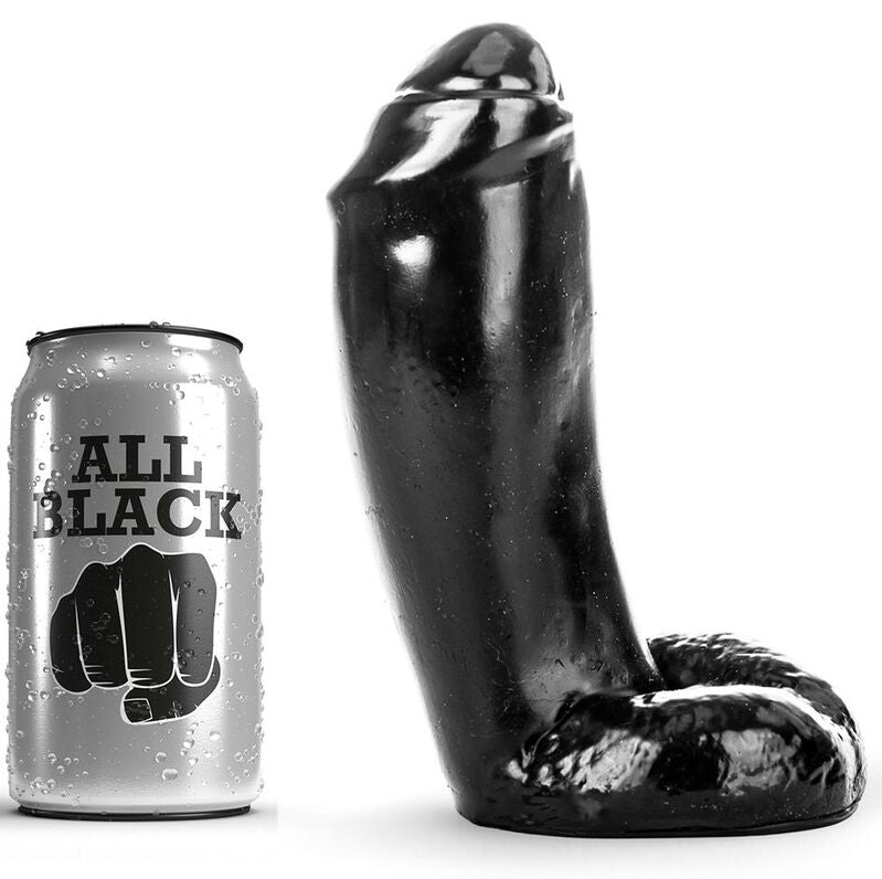 ALL BLACK - DILDO REALISTICO 18 CM – Peni realistici