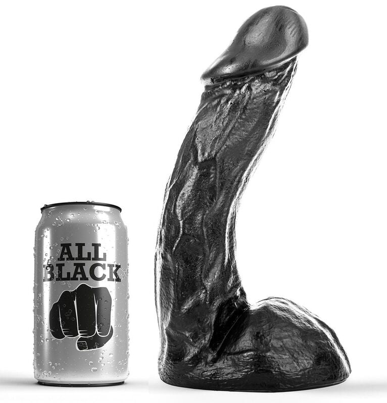 ALL BLACK - DONG 23 CM – Peni realistici