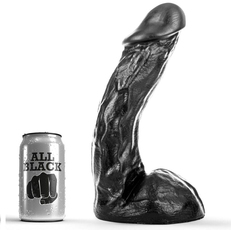 ALL BLACK - DONG 28 CM – Peni realistici – foto 4
