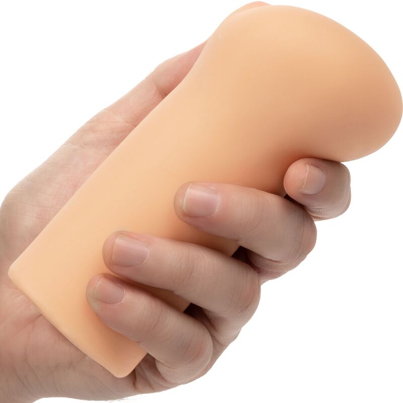 CALEXOTICS - BOUNDLESS VULVA STROKER PELLE CHIARA – Vagine con vibrazione – foto 4