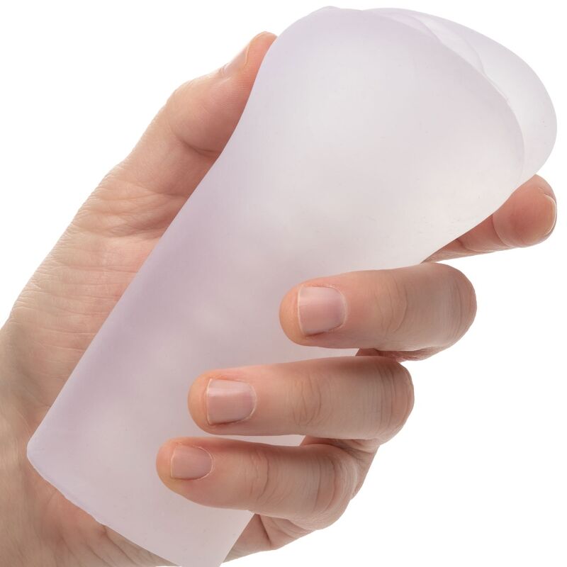 CALEXOTICS - BOUNDLESS VULVA STROKER TRASPARENTE – Vagine con vibrazione – foto 7