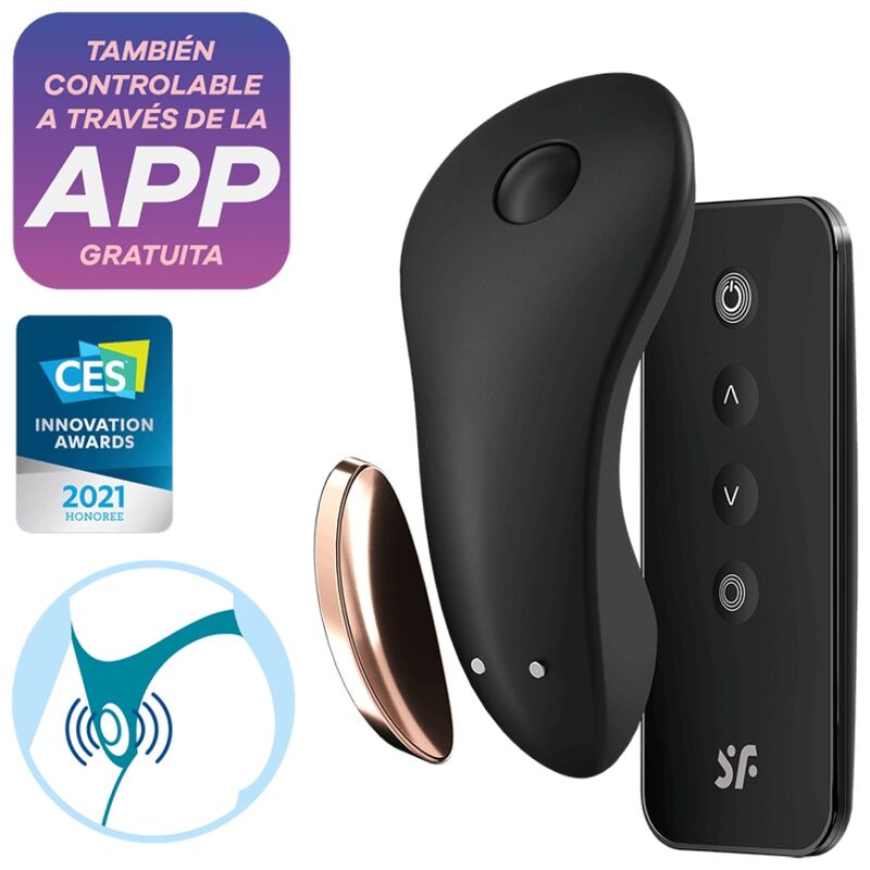 SATISFYER - PICCOLO VIBRATORE SEGRETO – Telecomando – foto 3