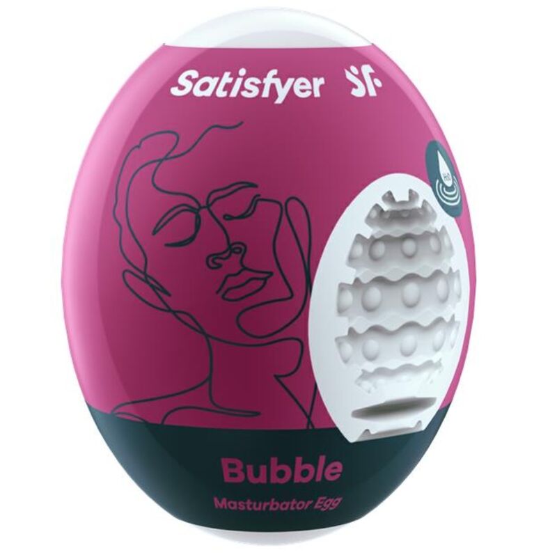 SATISFYER - UOVO MASTURBATORE BUBBLE – Vari masturbatori