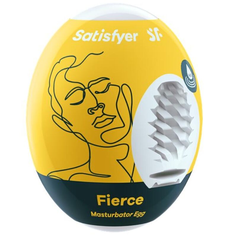 SATISFYER - UOVO MASTURBATORE FIERCE – Vari masturbatori