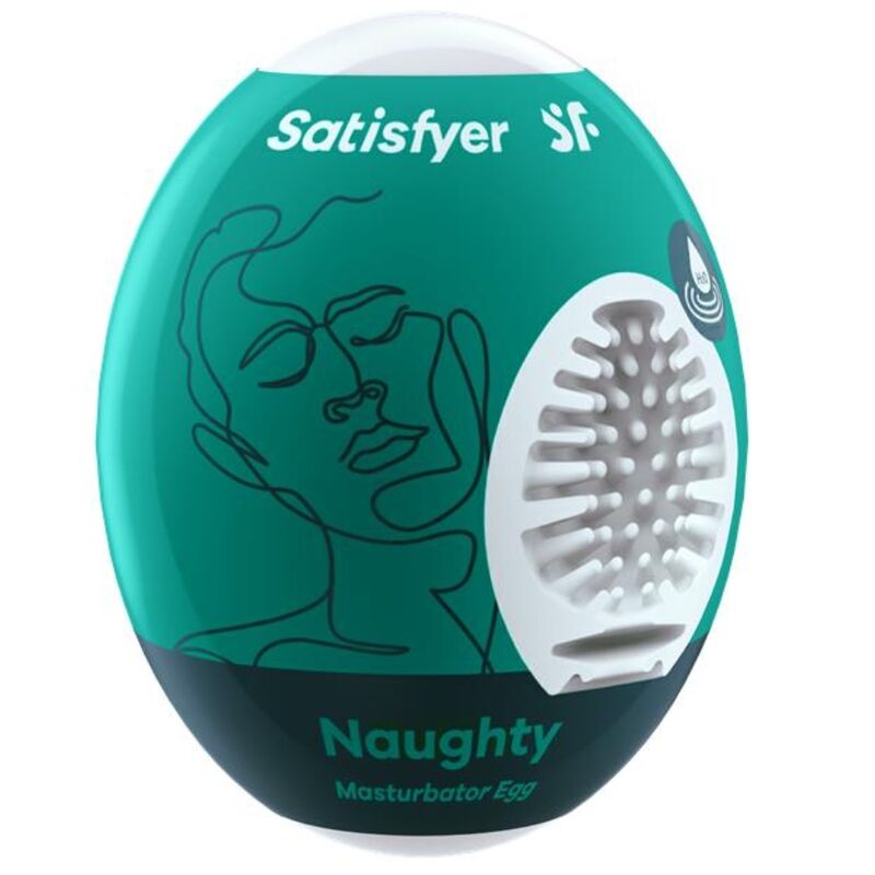 SATISFYER - UOVO MASTURBATORE NAUGHTY – Vari masturbatori