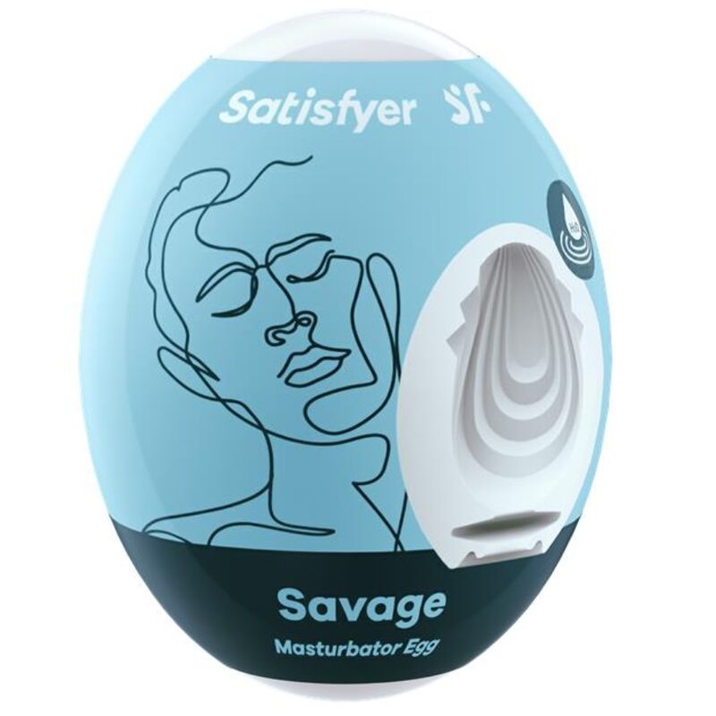 SATISFYER - SAVAGE MASTURBATOR UOVO – Vari masturbatori