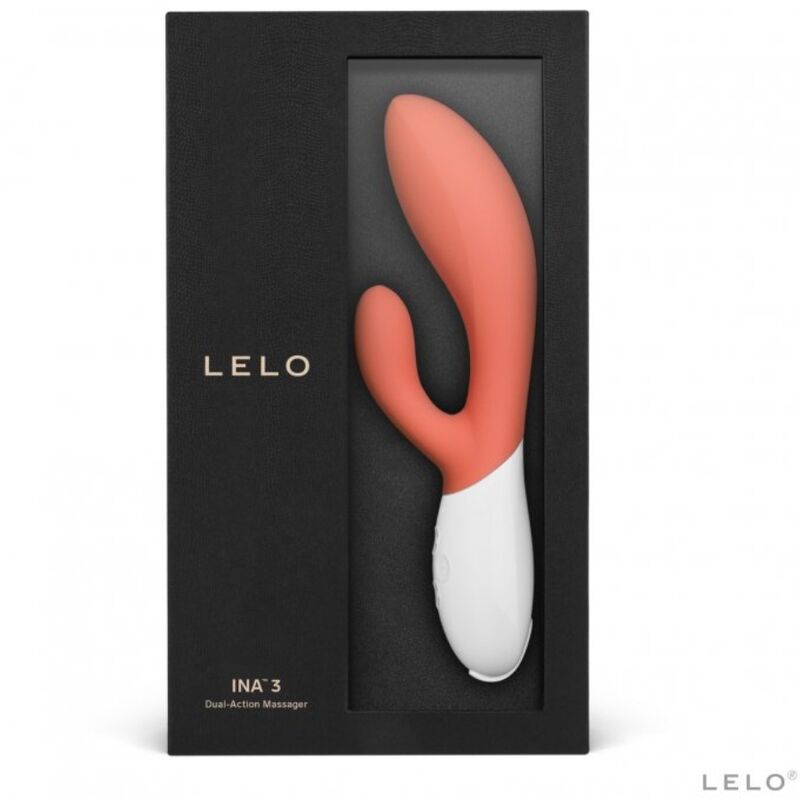 LELO - INA 3 VIBRATORE DI LUSSO CONIGLIO CORALLO – Vibratori di coniglio – foto 3