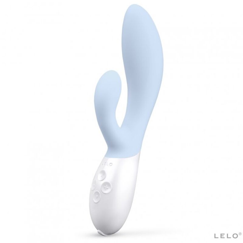 LELO - VIBRATORE INA 3 LUXURY CELESTE – Vibratori di coniglio