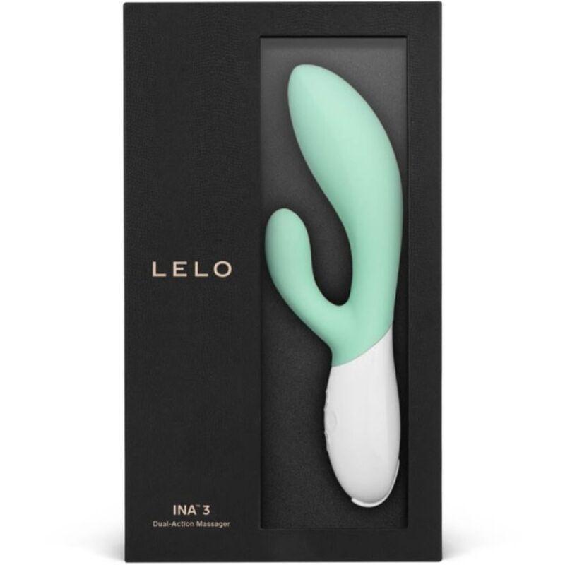 LELO - INA 3 VIBRATORE CONIGLIO VERDE ALGHE DI LUSSO – Per il clitoride – foto 5