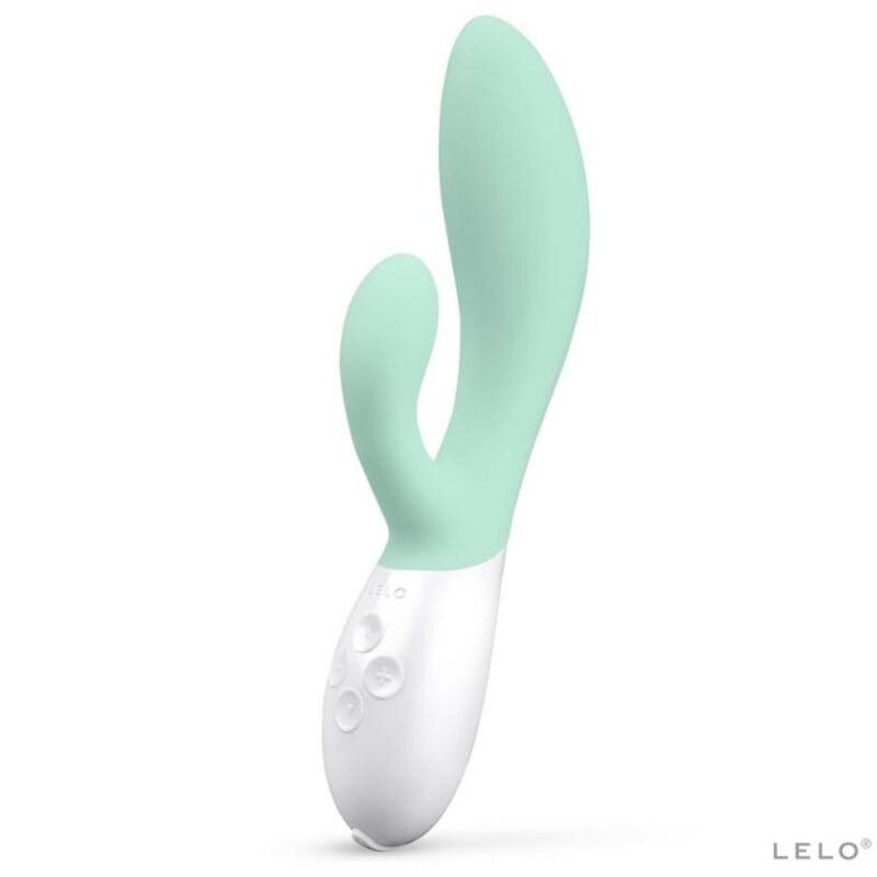 LELO - INA 3 VIBRATORE CONIGLIO VERDE ALGHE DI LUSSO – Per il clitoride