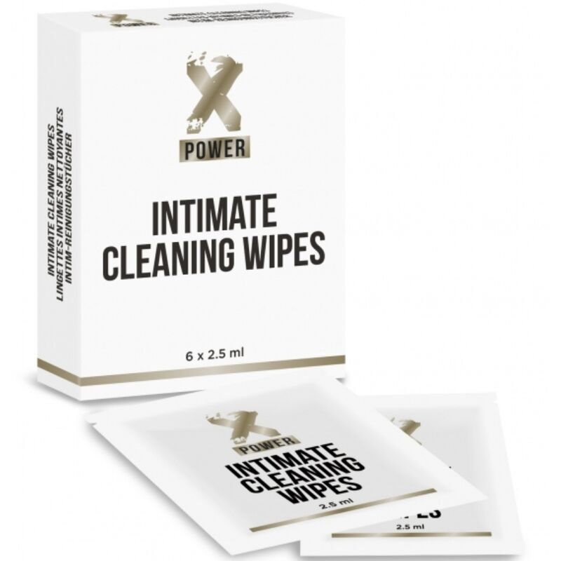 XPOWER - SALVIETTE PULIZIA INTIMA 6 UNIT – Pulizia intima