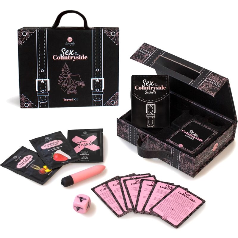 SECRETPLAY - KIT DA VIAGGIO SESSO IN CAMPAGNA (ES/EN/DE/FR/NL/PT) – Giochi di carte