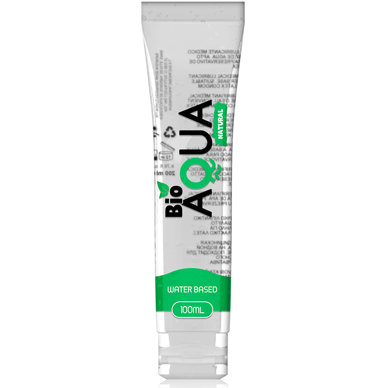 BIOAQUA - LUBRIFICANTE INGREDIENTI NATURALI A BASE ACQUA 100 ML – Biologico biologico