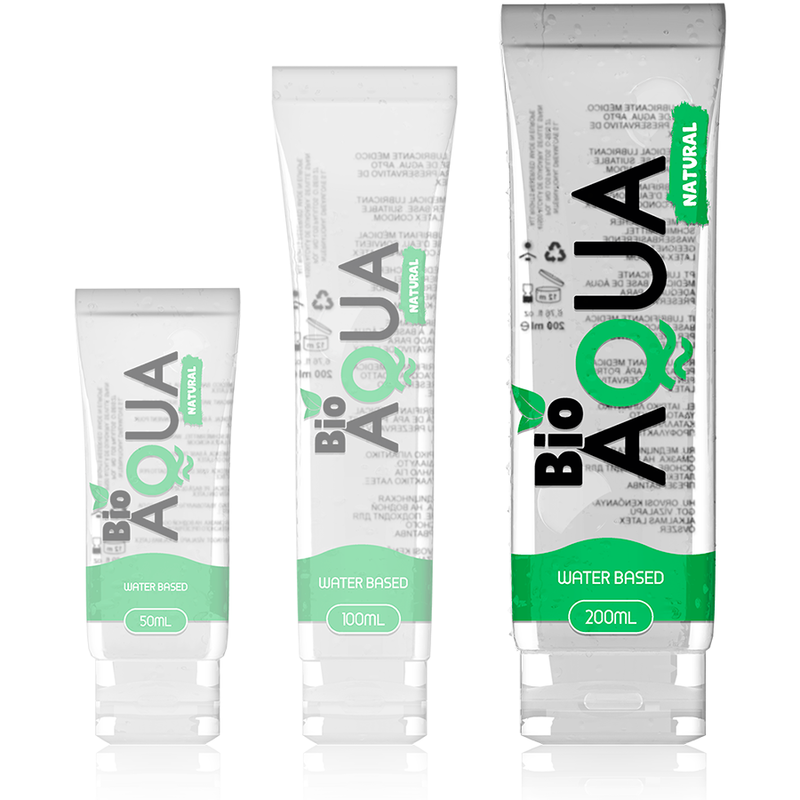 BIOAQUA - LUBRIFICANTE INGREDIENTI NATURALI A BASE ACQUA 200 ML – Biologico biologico – foto 2