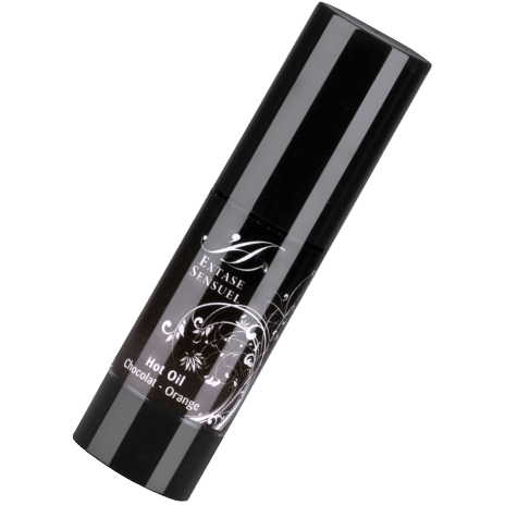EXTASE SENSUAL - OLIO DA VIAGGIO STIMOLANTE AL CIOCCOLATO E ARANCIA 35 ML – Con effetto termico