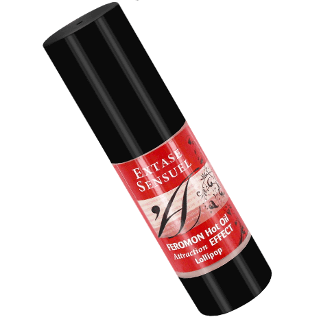 EXTASE SENSUAL - OLIO DA MASSAGGIO EFFETTO RISCALDANTE AI FEROMONI LECCA 30 ML – Con effetto termico