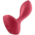 SATISFYER - SPINA VIBRANTE BACKDOOR LOVER ROSSO – Tappi anali