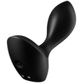 SATISFYER - SPINA VIBRANTE BACKDOOR LOVER NERO – Tappi anali