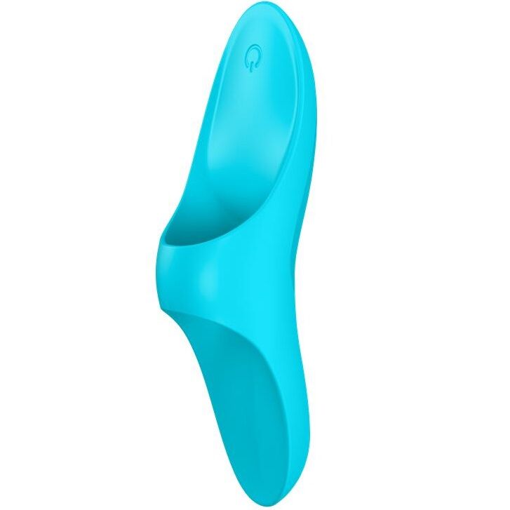 SATISFYER - VIBRATORE DA DITO TEASER LUCE BLU – Vibratori da dito